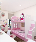Hình ảnh: Mẫu phòng ngủ cho bé gái Hello Kitty – PNG.029