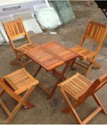 Hình ảnh: bàn ghế gỗ cafe giá rẻ