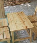Hình ảnh: bàn ghế gỗ cafe giá rẻ