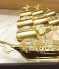 Hình ảnh: Thuyền buồm mạ vàng 24k làm quà tặng