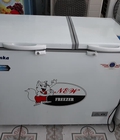 Hình ảnh: Tủ đông mát cũ Alaska 2 nắp giở, ống đồng 350 L, mới 90%, mát lạnh nhanh đều,