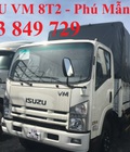 Hình ảnh: Isuzu VM 3T49/8T2 Thùng lửng/kín/bạt. Giá rẻ nhất miền Nam. Giao xe ngay