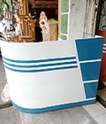 Hình ảnh: Quầy thu ngân màu xanh dương QLT10XD