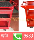 Hình ảnh: Xe đẩy 3 ngăn Hai loại xe đẩy dụng cụ 3 ngăn