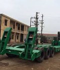 Hình ảnh: Rơ mooc Lùn sàn phẳng 6m, dài 14m, 39.5T Doosung chở xe, máy chuyên dùng . Mới 100%. Giá rẻ nhất