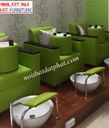 Hình ảnh: Ghế làm Nail tay gỗ thanh lý