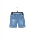 Hình ảnh: Quần short jean đắp tinh nghịch Lovekids