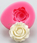 Hình ảnh: Khuôn Silicon Hoa Hồng Cánh Mỏng - Mã số 43