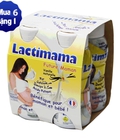 Hình ảnh: Sữa bầu hương vani Lactimama lốc 4 chai 200ml Mua 6 tặng 1