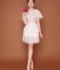 Hình ảnh: Đầm xoè ren 3 tầng TC