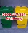 Hình ảnh: Thùng rác nhựa 60l 90l 120l 240l quận 12