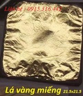 Hình ảnh: Chuyên cung cấp lá vàng miếng với chất lượng cực chuẩn