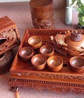 Hình ảnh: Bộ trà tiếp khách gỗ hương