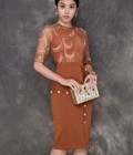 Hình ảnh: Đầm body ren TN nút