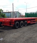 Hình ảnh: Thanh lý 6 Mooc sàn chở container CIMC 3 trục 40 feet mới 100% giao hàng toàn quốc.