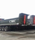 Hình ảnh: Thanh lý 6 Mooc ben chở nguyên vật liệu CIMC 3 trục nâng hạ, 24m3 giao hàng toàn quốc.