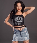 Hình ảnh: Áo thun croptop hai dây in hình Sexycut