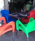 Hình ảnh: Bộ bàn ghế nhựa đúc siêu bền
