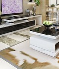 Hình ảnh: Bàn trà kết hợp sofa hiện đại