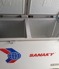 Hình ảnh: Tủ đông mát cũ Sanaky 2 nắp giở 500 L, mới 87%, bh 3 tháng. Tủ chạy êm,