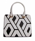 Hình ảnh: Túi xách Structured vuông họa tiết bắt mắt 1TD685