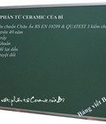 Hình ảnh: Bảng Viết Phấn Ceramic 40x60cm