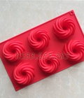 Hình ảnh: Khuôn Silicon Xoắn Ốc - Mã số 135