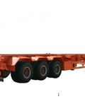 Hình ảnh: Đại lý bán mooc xương Doosung chở container 3 trục 33,5 tấn có sẵn tại bãi, giao ngay.
