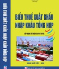 Hình ảnh: Biểu thuế xuất khẩu nhập khẩu 2018 Song ngữ Anh Việt