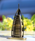 Hình ảnh: Mô hình trang trí chủ đề kỳ quan - Khách Sạn Burj Al Arab