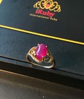 Hình ảnh: Nhẫn Ruby An Phú Lục Yên nguyên bản Hồng Ngọc