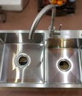 Hình ảnh: Chậu Hàn Quốc Inox SU304 cao cấp nhập khẩu 82x45