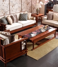 Hình ảnh: Sofa gỗ phòng khách chất lượng SFG 029