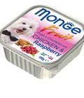 Hình ảnh: Pate Monge gà và quả mâm xôi 100g