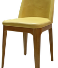 Hình ảnh: Ghế gỗ bọc nệm MERANBO (vàng - nâu)