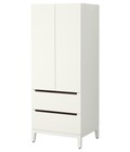 Hình ảnh: Tủ quần áo NORDLI (trắng)