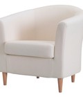 Hình ảnh: Ghế sofa đơn TULLSTA (trắng - nâu gỗ)