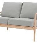Hình ảnh: Ghế sofa đôi NOFU (xám-nâu)