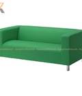 Hình ảnh: Ghế sofa đôi KLIPPAN (xanh lá)