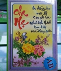 Hình ảnh: Tranh đính đá cha mẹ H1164