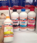 Hình ảnh: Combo 4c Mực in phun màu canon Dye uv Inksun 500ml Xanh, đỏ , vàng , Đen