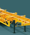 Hình ảnh: Rơ Mooc xương CIMC 3 trục 40 feet giá sốc, bảo hành dài hạn, nhiều màu lựa chọn.