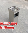 Hình ảnh: Thùng rác inox đạp chân văn phòng, khách sạn