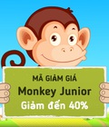 Hình ảnh: Giảm 40% khóa học ngoại ngữ cho bé trên ứng dụng Monkey Junio