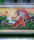 Hình ảnh: Tranh đính đá hổ H931
