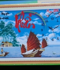 Hình ảnh: Tranh đính đá đồng hồ chữ nhẫn H809