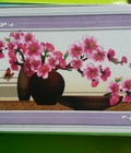 Hình ảnh: Tranh đính đá bình hoa H599