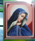 Hình ảnh: Tranh đính đá mẹ Maria H468