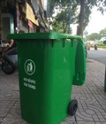 Hình ảnh: Thùng rác nhựa 240L thu gom rác nơi công cộng hàng nhập khẩu