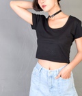 Hình ảnh: Áo thun tay ngắn croptop